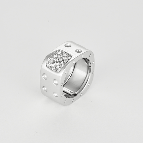 Roberto Coin - Anel em ouro branco e diamantes
