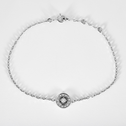 Boucheron - Ava - Bracelet en or blanc et diamants 58 Facettes DV0351-4