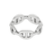 56 Hermes Bague Chaîne d'Ancre Petit modèle en argent 58 Facettes DV33267-1