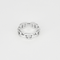 56 Hermes Bague Chaîne d'Ancre Petit modèle en argent 58 Facettes DV33267-1