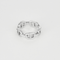 56 Hermes Bague Chaîne d'Ancre Petit modèle en argent 58 Facettes DV33267-1