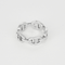 56 Hermes Bague Chaîne d'Ancre Petit modèle en argent 58 Facettes DV33267-1