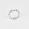 56 Hermes Bague Chaîne d'Ancre Petit modèle en argent 58 Facettes DV33267-1