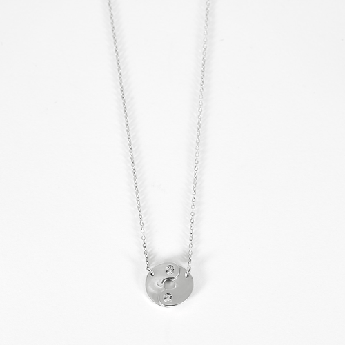DINH VAN - Double Sens - Colar em ouro branco e diamantes