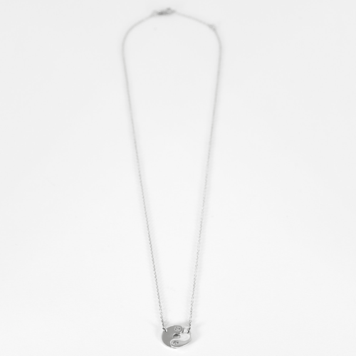 DINH VAN - Double Sens - Colar em ouro branco e diamantes