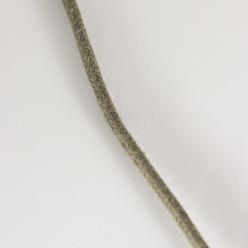 Dinh Van - Impression - Halsband i gult guld, grått snöre