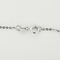White gold, emerald and diamond necklace