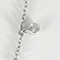 White gold, emerald and diamond necklace