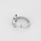 Chopard Happy Diamonds - Ring in witgoud met diamanten en saffieren