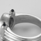 Chopard Happy Diamonds - Ring in witgoud met diamanten en saffieren