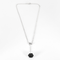 Chanel - Camélia - Halskæde i hvidguld, diamanter: 0,20 carat og onyx