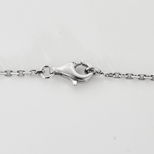 Chanel - Camélia - Halskæde i hvidguld, diamanter: 0,20 carat og onyx