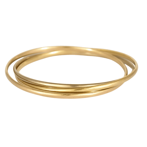 Cartier - Trinity - Малък модел - Гривна от три златa