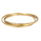 Cartier - Trinity - Малък модел - Гривна от три златa