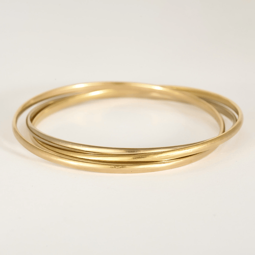 Cartier - Trinity - Малък модел - Гривна от три златa