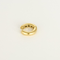 Pair of yellow gold earrings