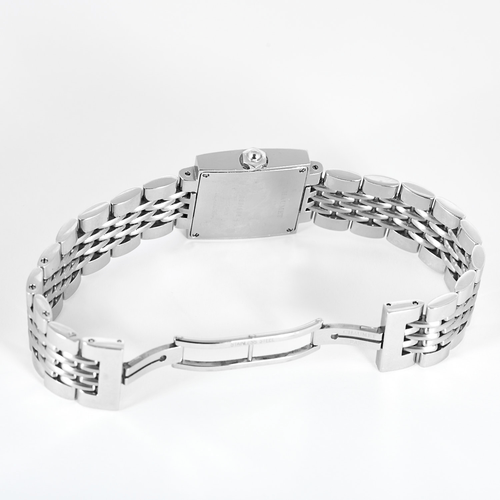 CHAUMET - Stil - Ur i stål og diamantindfattede markeringer