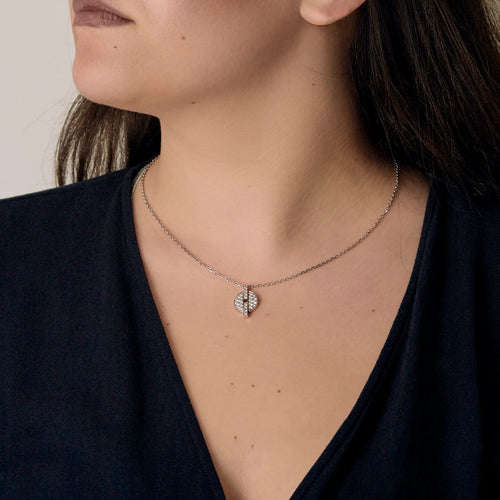 Cartier- Himalia - Halsketting van witgoud en diamanten