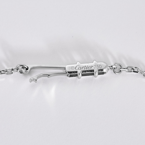 Cartier- Himalia - Halsketting van witgoud en diamanten