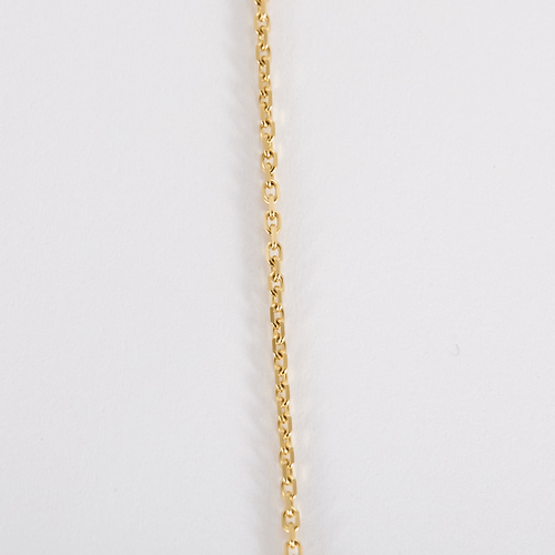 Van Cleef & Arpels- Frivole - Mini Model - Yellow gold and diamond necklace