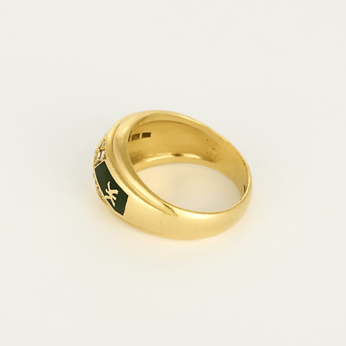Anillo 54 Anillo Korloff de oro amarillo, esmaltes y diamantes 58 Facettes DV34751-2