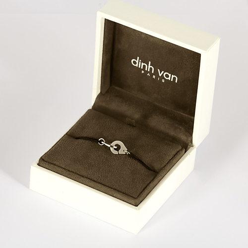 DINH VAN - Menottes - White gold bracelet