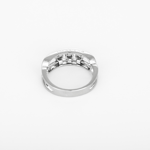 Messika - Move - Gran Modelo - Anillo de oro gris y diamantes