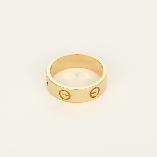 CARTIER - LOVE - Klasyczny - Pierścionek z żółtego złota