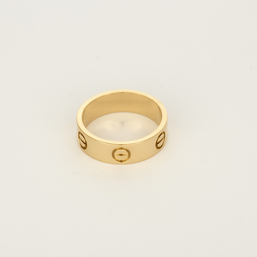 CARTIER - LOVE - Klasyczny - Pierścionek z żółtego złota
