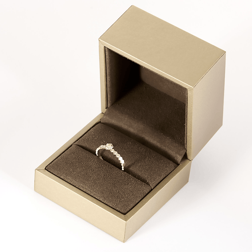 Bague 55 CHAUMET - Bague en or blanc et diamant 58 Facettes DV35369-2