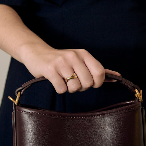Cartier Prsten Trinity od 18k žutog zlata