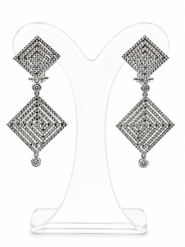 Boucles d'oreilles Boucles d'oreilles - Clip en or 18 carats et diamants 58 Facettes Boc