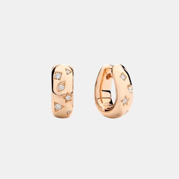 Boucles d'oreilles Iconica Or rose Diamant 0.4ct