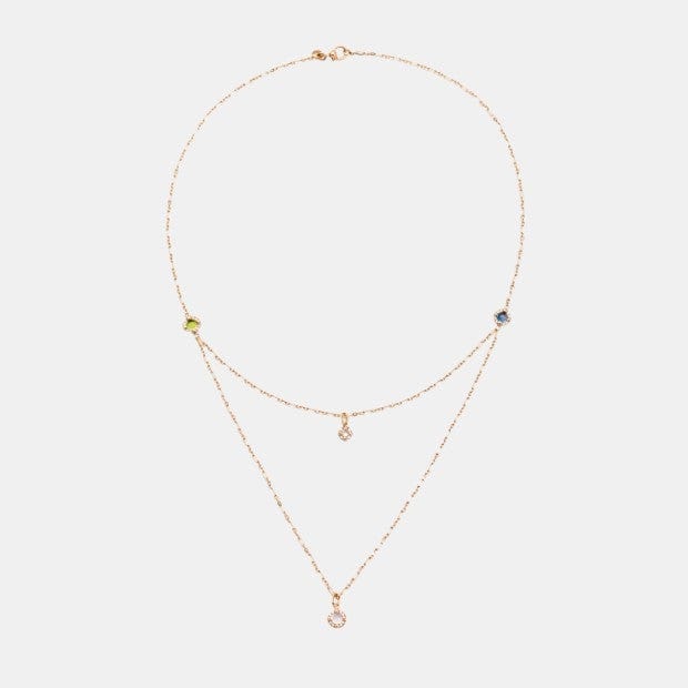 Collier M'Ama Non M'Ama Or rose 