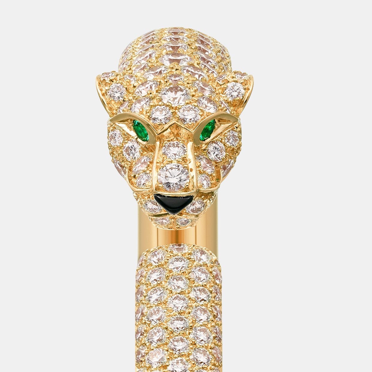 Bracelet Panthère Or jaune Mixte