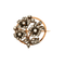 Broche Broche or, platine, diamants 58 Facettes