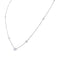 Collier Collier en or blanc 750 et diamants taille brillant 58 Facettes 32520