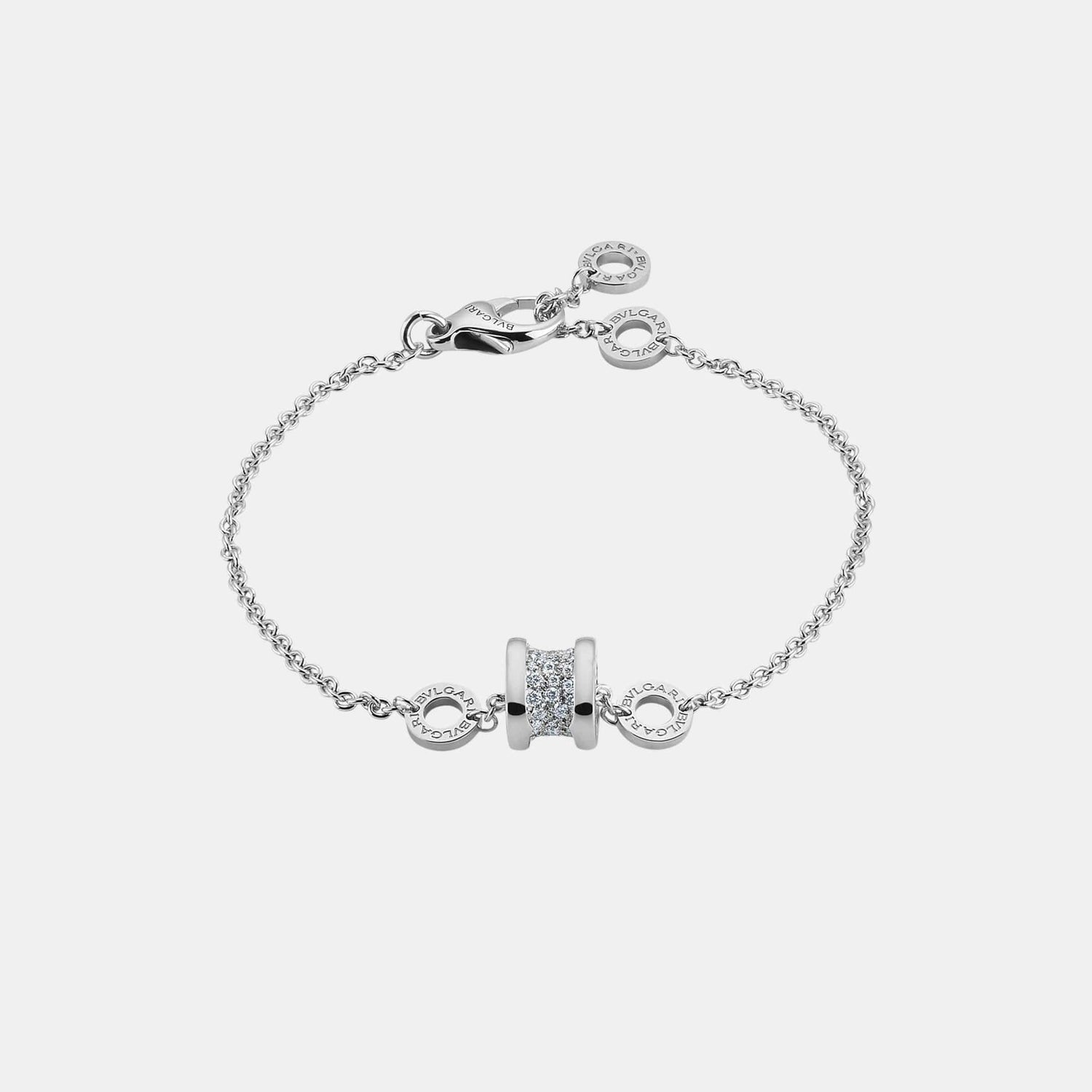 Bracelet B.Zero1 Or blanc Diamant 0.31ct