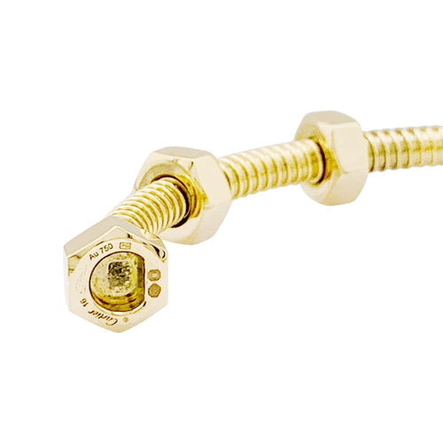 Bracelet Cartier Écrou - Bracelet jonc ouvrant en or rose 58 Facettes 35318