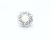 Bague Bague en or blanc 18 kt avec perle australienne et diamants 58 Facettes 5669