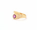 Bague Bague serpent en or jaune 18 kt avec rubis 0,80 ct et diamants 58 Facettes 8951