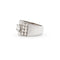 Bague Bague jonc en or blanc 18 ct avec diamants 1,64 ct 58 Facettes 14564