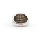Bague Bague bandeau en or blanc 18 ct et diamants 0,76 ct 58 Facettes 17368
