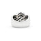 Bague Recarlo - Bague en or blanc 18 ct avec diamants 2 carats 58 Facettes 14513