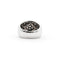 Bague Bague bandeau en or blanc 18 ct avec diamants 2,80 ct 58 Facettes 17315