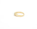Bague Bague en or jaune 18 carats avec diamant 0,38 ct et diamants 58 Facettes 13727