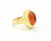 Bague Pomellato - Bague vintage en or jaune 18 ct et quartz citrine 58 Facettes 9837