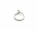Bague Bague solitaire - Diamant 0,56 ct en or blanc 18 ct 58 Facettes 6448