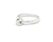 Bague Bague solitaire 0,25 ct en or blanc 18 kt et diamant 58 Facettes 8414