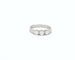 Bague Bague trilogy en or blanc 18 kt avec diamants 0,58 ct 58 Facettes 6280